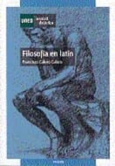 filosofia en latin (34102ud01)-9788436248678