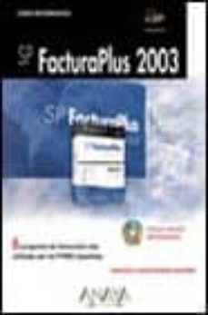 sp facturaplus 2003 (incluye cd)-9788441515178