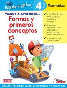 vamos a aprender formas y primeros conceptos (escuela de genios)-9788444146478