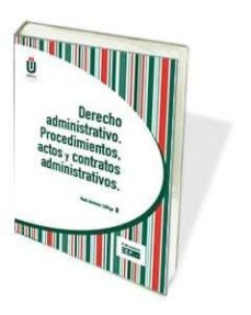 derecho adminsitrativo. procedimientos, actos y contratos adminis trativos-raul jimenez zuñiga-9788445427378