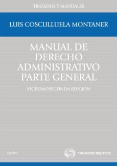 manual de derecho administrativo. parte general (22ª ed)-victoria alcalde-9788447036578