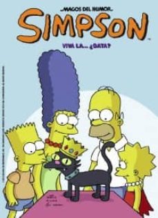 magos del humor simpson nº36: viva la ¿gata?-9788466650878