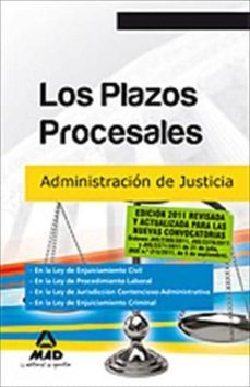 los plazos procesales-9788467664478