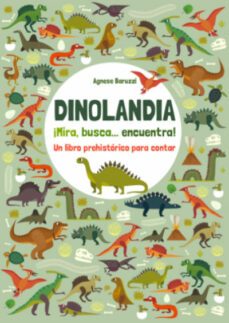 dinolandia: ¡mira, busca, encuentra! (vvkids)-9788468268378