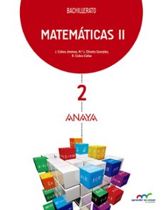 matemáticas ii. 2º bachillerato-9788469812778