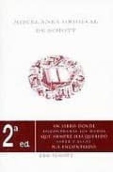 miscelanea original de schott-ben schott-9788476696378