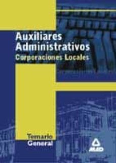 auxilares administrativos cc.ll.:  temario general-9788483114278