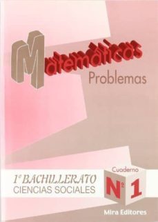 matematicas problemas (1º bachillerato ciencias sociales, cuadern o 1)-9788489859678