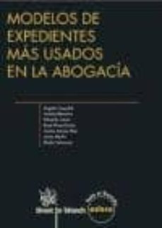 modelos de expedientes para abogados-9788490537978