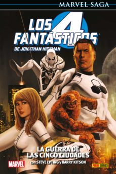 los 4 fantasticos de jonathan hickman 4 la guerra de las cinco ciudades-9788491675778