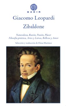 zibaldone: naturaleza, razon, pasion, placer-giacomo leopardi-9788494687778