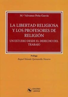 la libertad religiosa y los profesores de religion-9788494812378