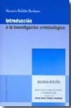 introduccion a la investigacion criminologica-9788498365078