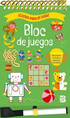 listos para el cole bloc de juegos +5-9789403233178