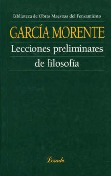 lecciones preliminares de filosofia-9789500378178