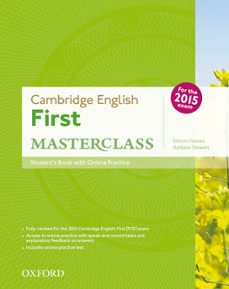 first masterclass. student s book-skills practice online-test online. per le scuole superiori. con espansione online: pack-9780194512688