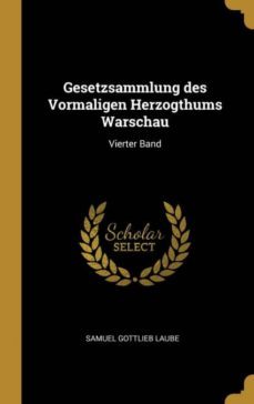 gesetzsammlung des vormaligen herzogthums warschau-9780341076988