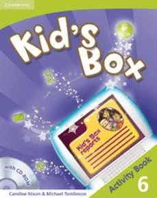kid s box level 6 activity book with cd-rom (portugal)-9780521131988