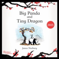 big panda and tiny dragon 2025 wall calendar-james norbury-9780789345288