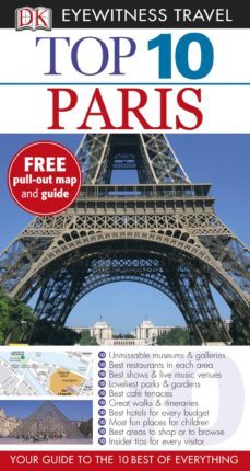paris top 10 eyewitness travel guide-9781405368988