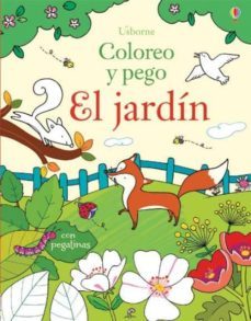 el jardin coloreo y pego-9781474908788