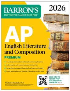 ap english literature and composition premium, 2026: prep book with 8 practice tests + online practice-michael schanhals-9781506297088