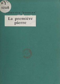 la première pierre (ebook)-genevieve dormann-9782402521888