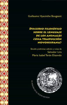 discurso filosofico sobre el lenguaje de los animales (ebook)-9783968691688