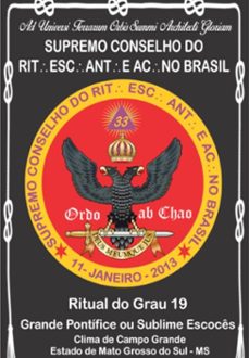 ritual do grau 19 grande pontifice ou sublime escoces (ebook)-antonio fernandes teixeira francisco carlos e campos-9786500800388