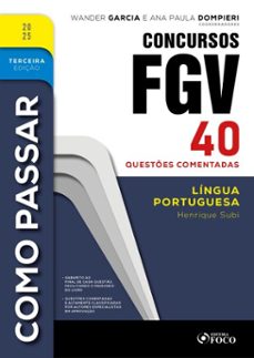 como passar em concursos fgv - 3ª ed - 2025 (ebook)-henrique subi-9786561206488