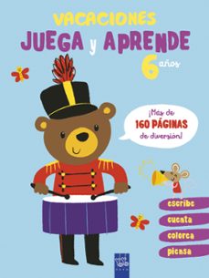 vacaciones. juega y aprende. 6 años-9788408206088