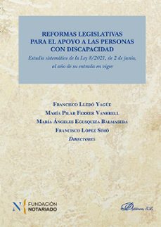reformas legislativas para el apoyo a las personas con discapacidad (ebook)-francisco lledo yague-9788411229388