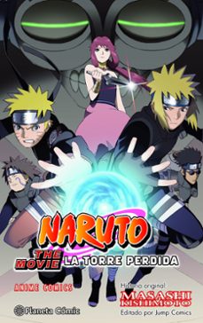 naruto anime comic la torre perdida-masashi kishimoto-9788411612388