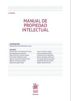manual de propiedad intelectual (9º edicion)-9788413360188