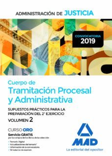 cuerpo de tramitacion procesal y administrativa de la administrac ion de justicia-9788414228388