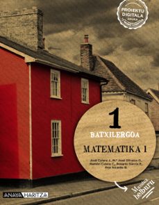 matematika i 1º bachillerato pais vasco-9788414311288