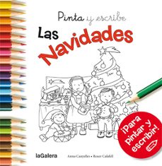 pinta y escribe las navidades-9788424649388