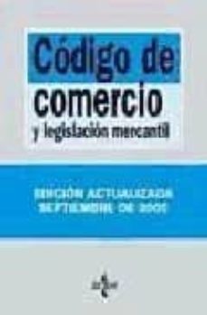 codigo de comercio y legislacion mercantil-9788430942688