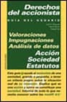 derechos del accionista: guia del usuario-9788436812688