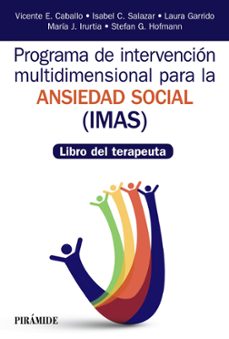programa de intervencion multidimensional para la ansiedad social (imas)-9788436839388