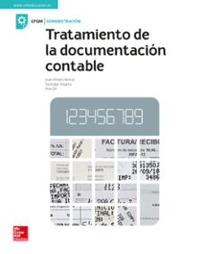 tratamiento de la documentación contable. incluye anexo de gestio n contalbe contasol-9788448615888