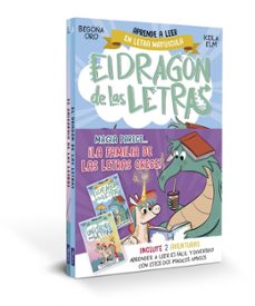 magia parece... ¡la familia de las letras crece! pack con dos lib ros del unicornio y el dragon de las letras-9788448869588
