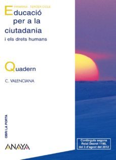 educacio per a la ciutadania y els drets humans. quadern. valencia-9788467804188