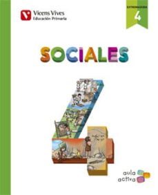 sociales 4. l. alumno y separata extremadura. (aula activa) 4º educacion primaria castellano-9788468238388