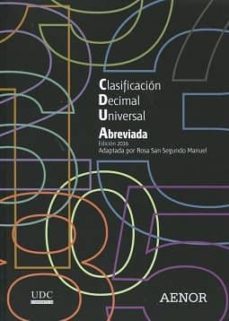 clasificacion decimal universal abreviada-9788481438888