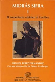 midras sifre i: el comentario rabinico al levitico-9788481691788