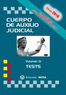 cuerpo de auxilio judicial volumen iii tests-jose luis ramos cejudo-9788482193588