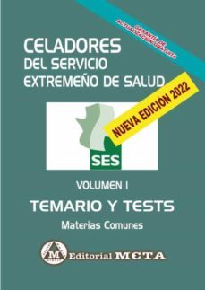 celadores del servicio extremeño de salud materias comunes (temario y tests)-9788482195988