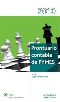prontuario contable de pymes 2010-jorge buireu guarro-9788482359588