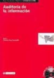 auditoria de la informacion: analisis de la informacion generada en la empresa (incluye cd-rom)-9788483189788